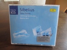 Jean Sibelius: Tone Poems. Neeme Jarvi - Deutsche Grammophon 3 CDs VG+ $21.95 picture