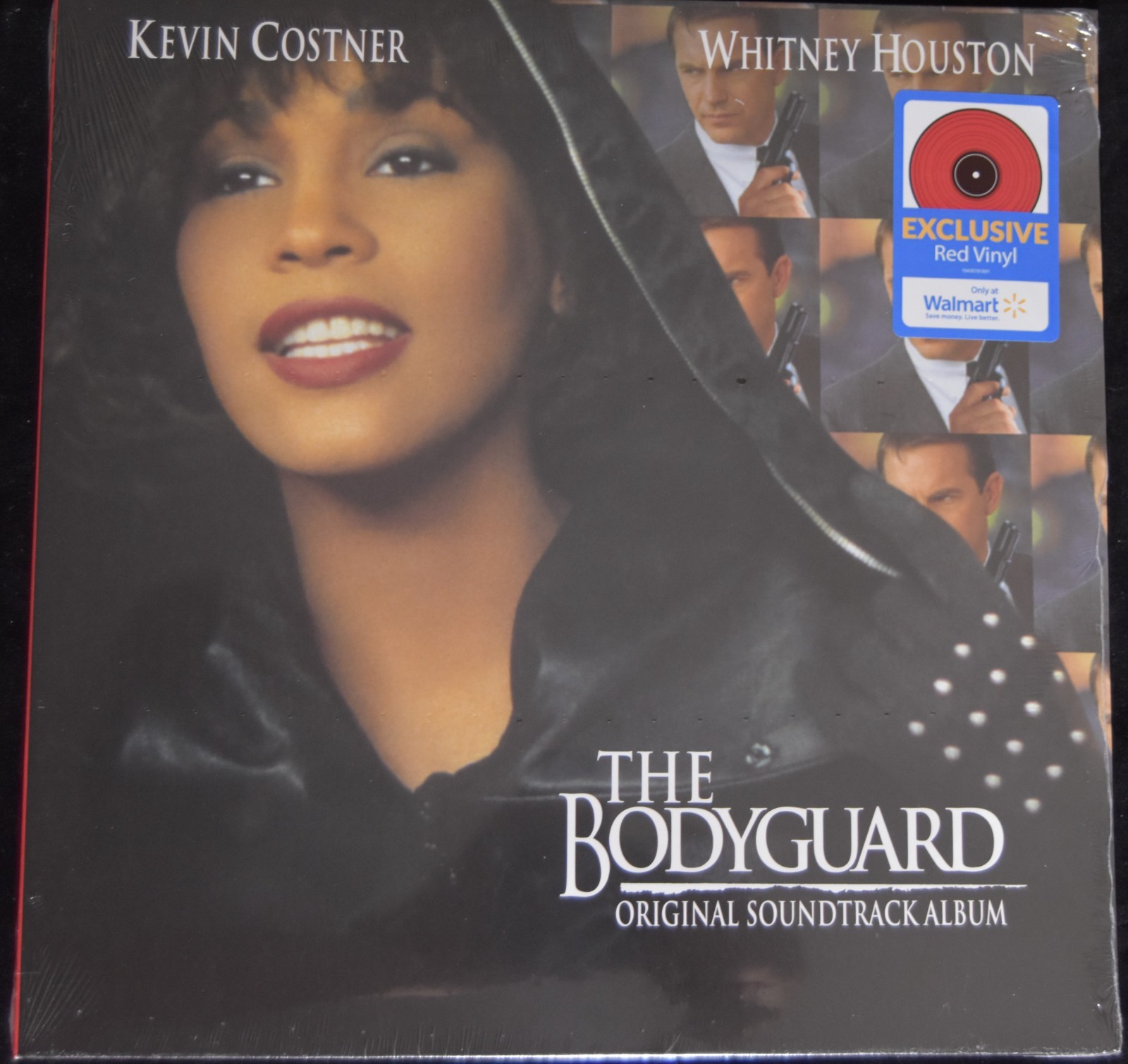 The Bodyguard Original Soundtrack Album by Whitney Houston Red Vinyl Record
