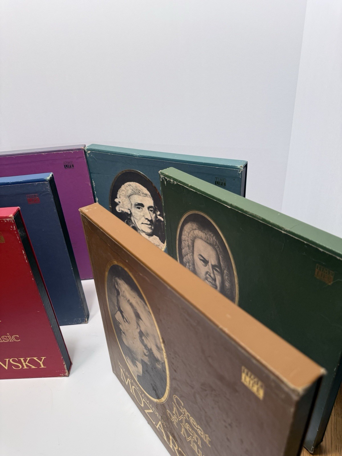 Great Men of Music Vinyl Time Life Record Sets (6 Volumes)
