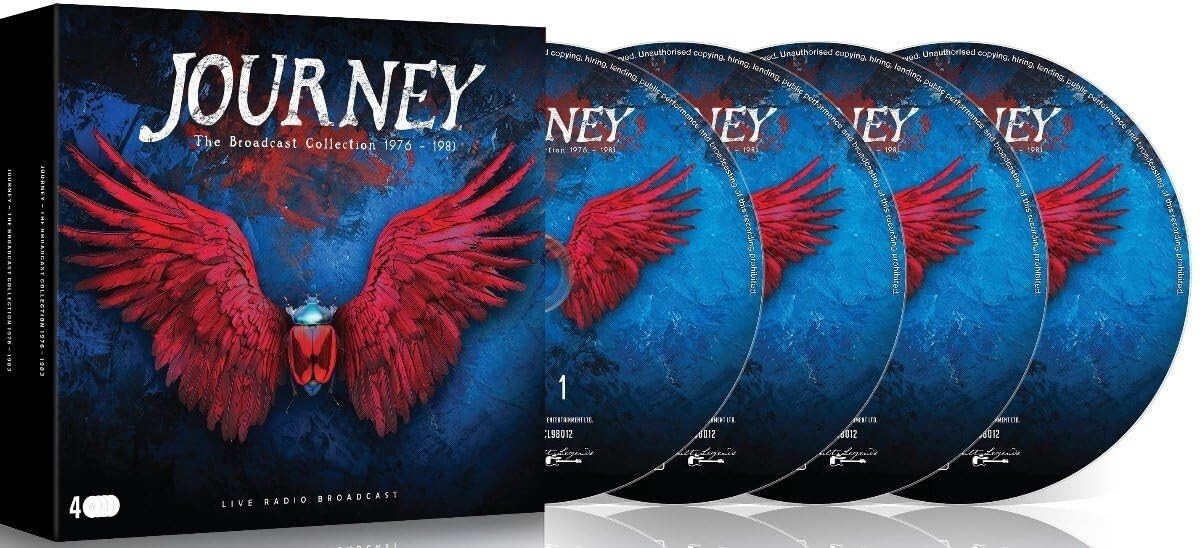 Journey - The Broadcast Collection 1976-1983 4 CD Set - NEW