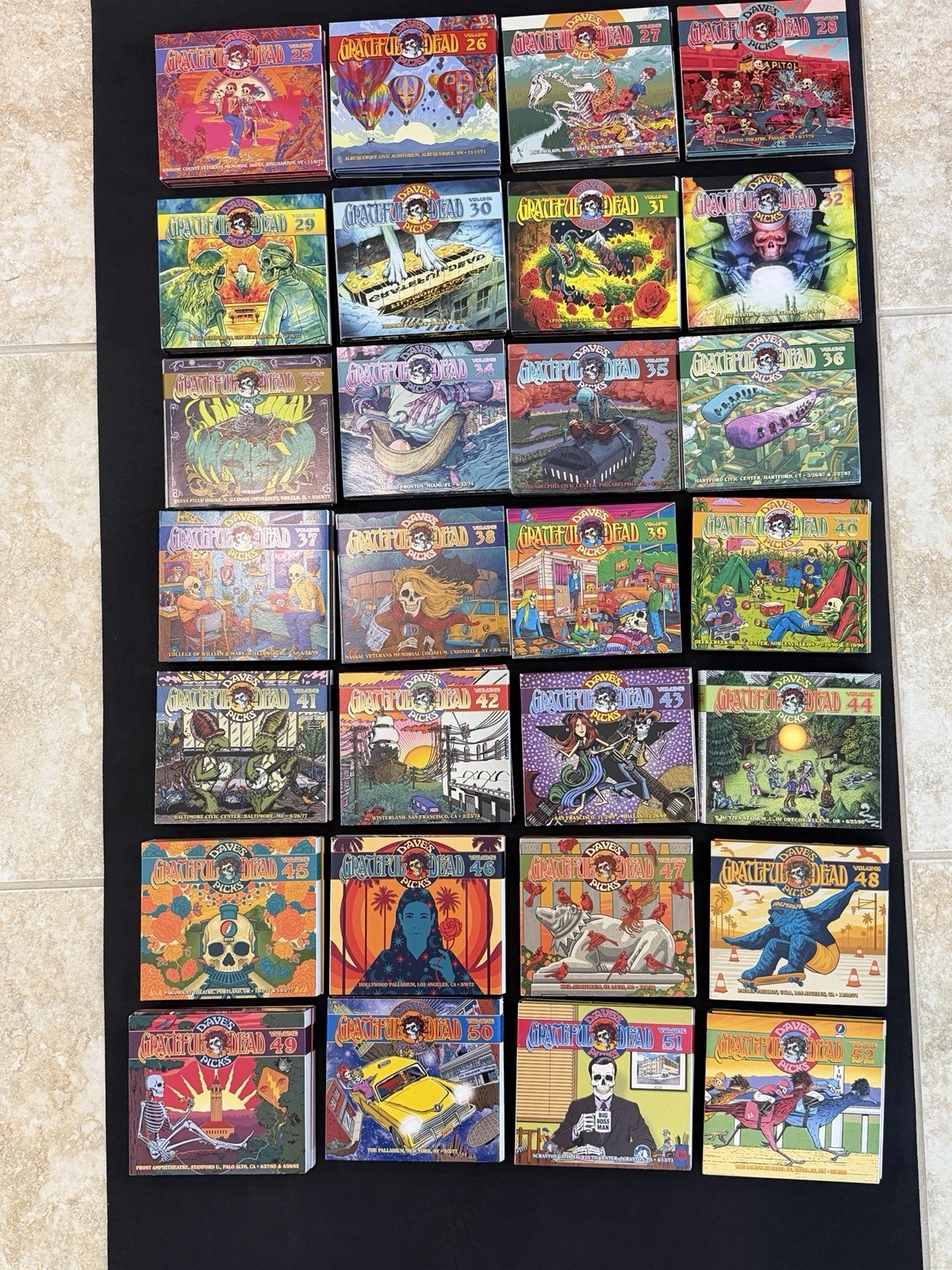 Grateful Dead Dave’s Picks Lot Of 28 Vols 25-52