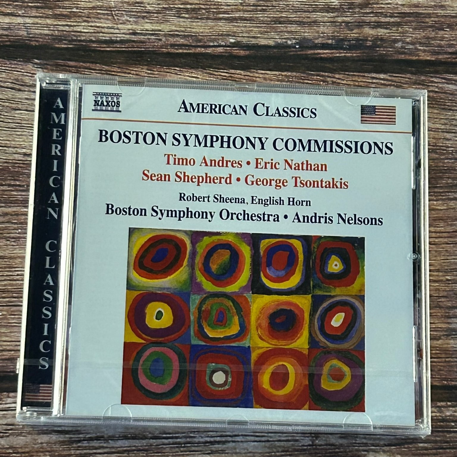 Boston Symphony Commissions CD 2018 Naxos Orchestral Andris Nelsons