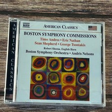 Boston Symphony Commissions CD 2018 Naxos Orchestral Andris Nelsons picture