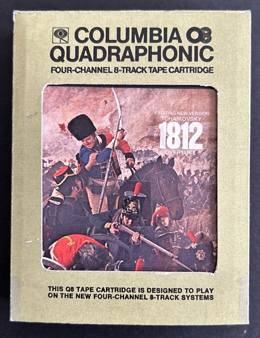 Ormandy - 1812 Overture/Romeo and Juliet Quad 8 Track Tape Rebuilt With Slipcase