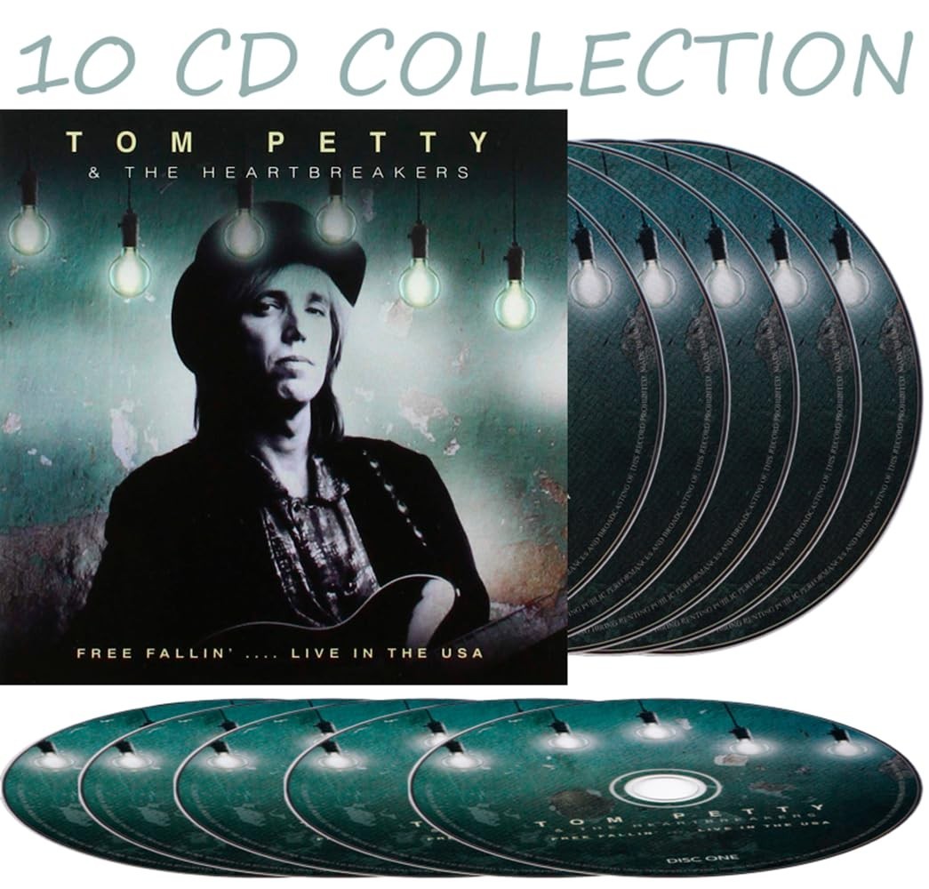 Tom Petty And The Heartbreakers - Free Fallin\'... Live In The USA 10 CD Box Set