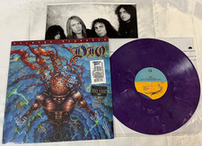 DIO - Strange Highways - Purple Marble Color Vinyl Rhino Rocktober Hype Stickers picture