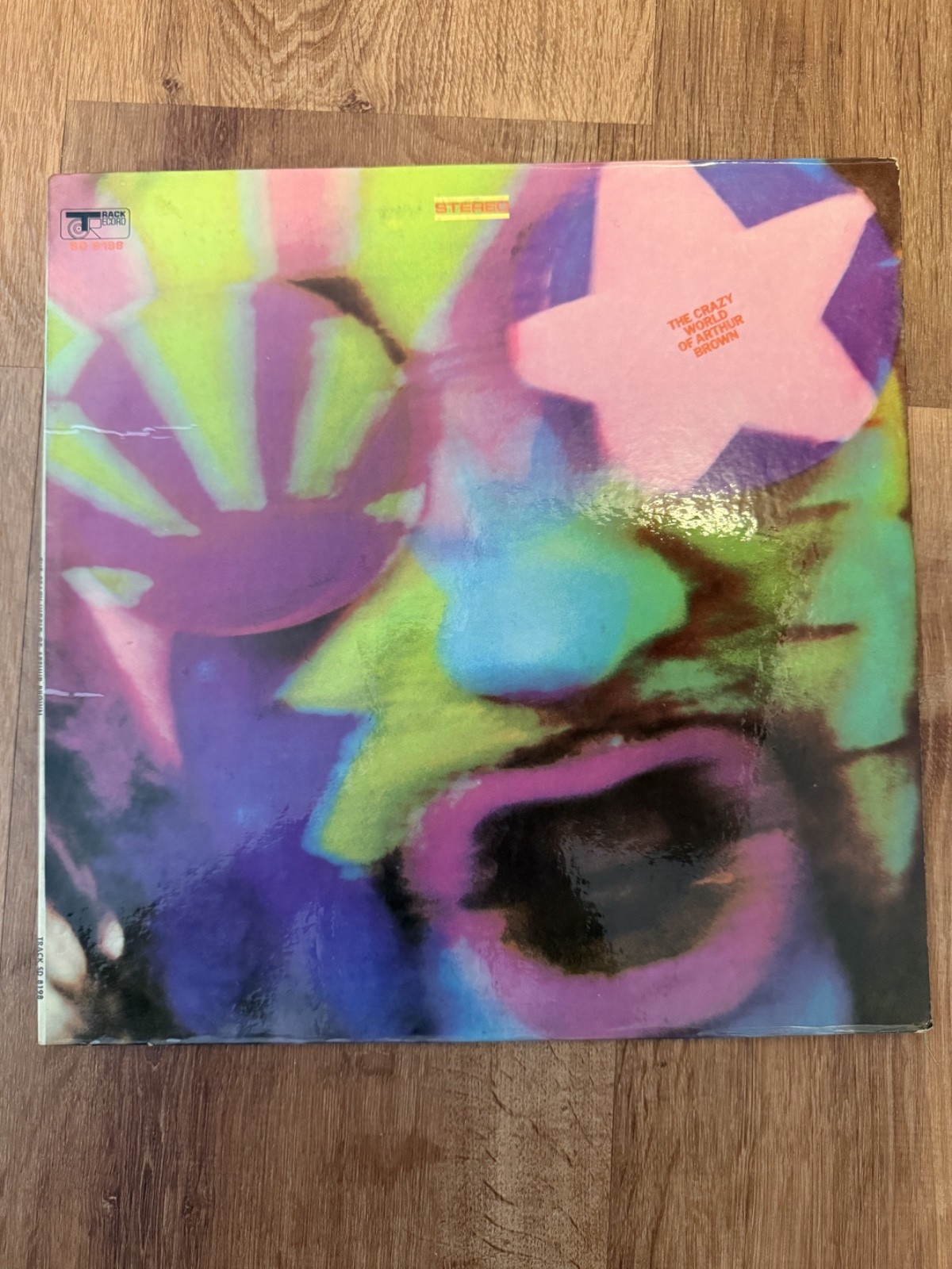 The Crazy World of Arthur Brown Self-Titled LP Track Record SD 8198 Stereo 1968