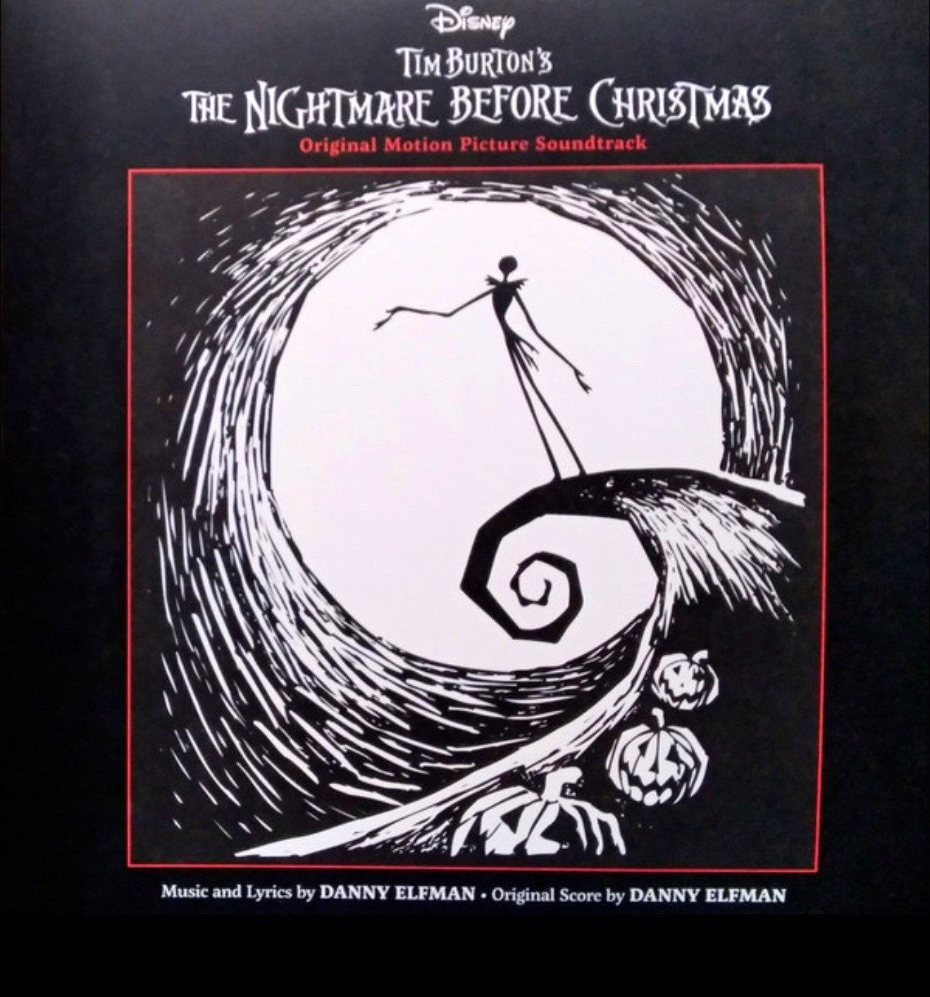 Tim Burton’s The Nightmare Before Christmas Zoetrope Picture Disc 2LP 12\