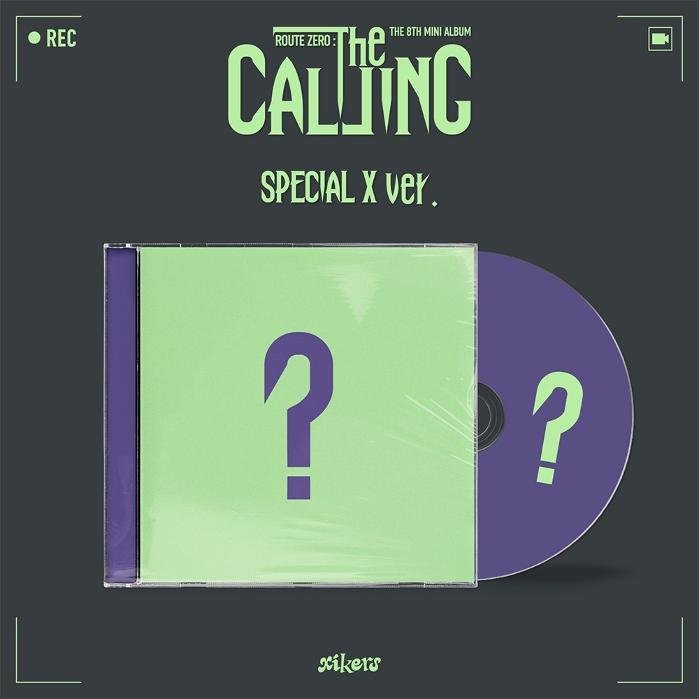 XIKERS ROUTE ZERO:THE CALLING 8th Mini Album SPECIAL X 10 Ver SET/10 CD OFFICIAL