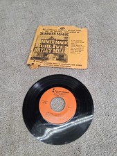 Walt Disney's Summer Magic Burl Ives/Hayley Mills 45 RPM Record 1963 picture