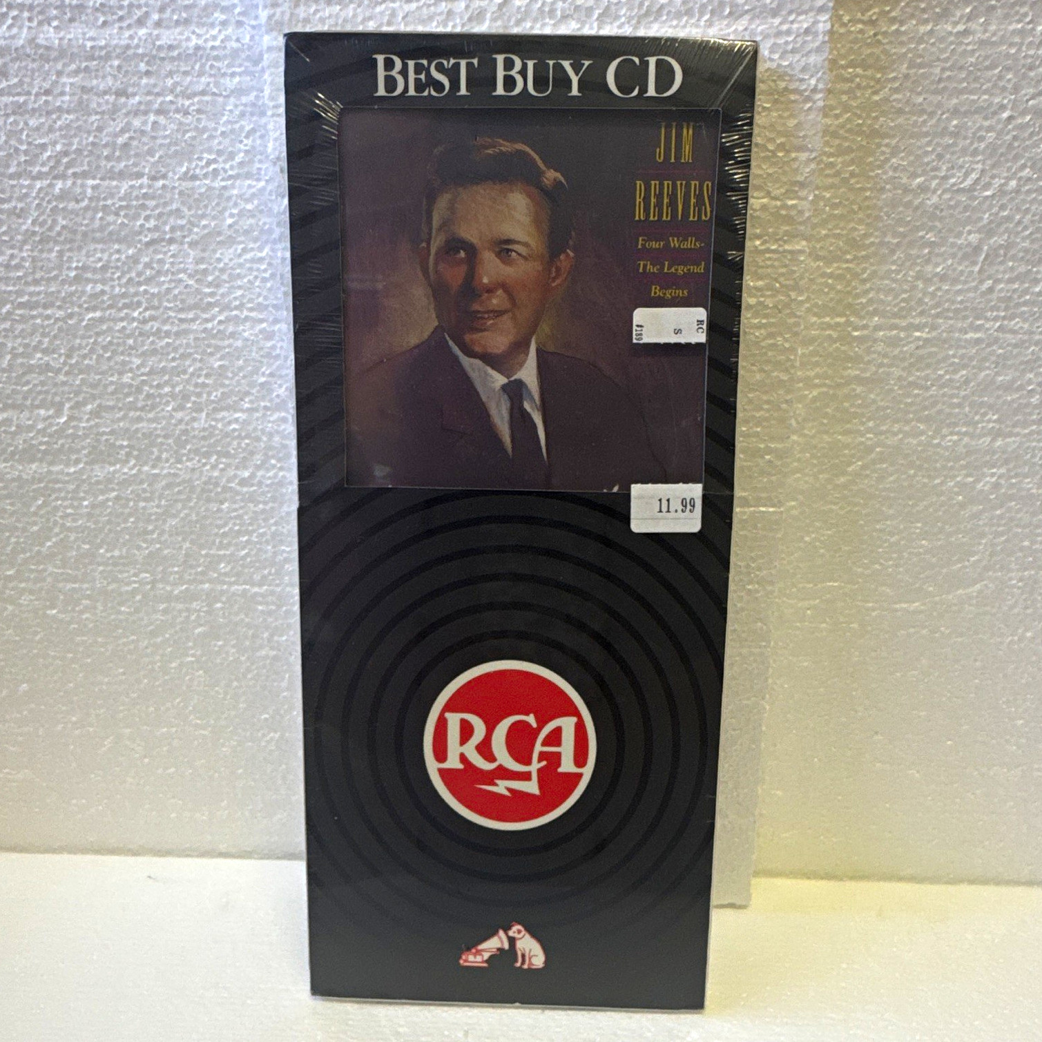 NEW SEALED Vintage 1991 Jim Reeves Four Walls The Legend Begins CD Longbox RCA