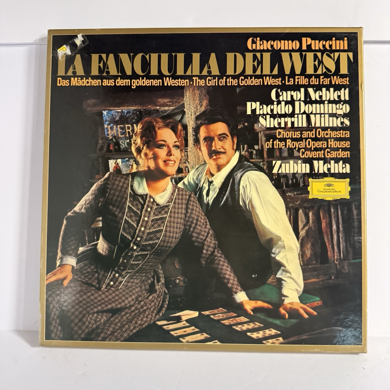 Zubin Mehta - Puccini: La Fanciulla del West - Zubin Mehta 3 LP 8AVG The Cheap