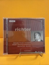Sviatoslav Richter - Debussy, Chopin, Prokofiev - 1999 - BBCL 4021-2 Used - VGC picture