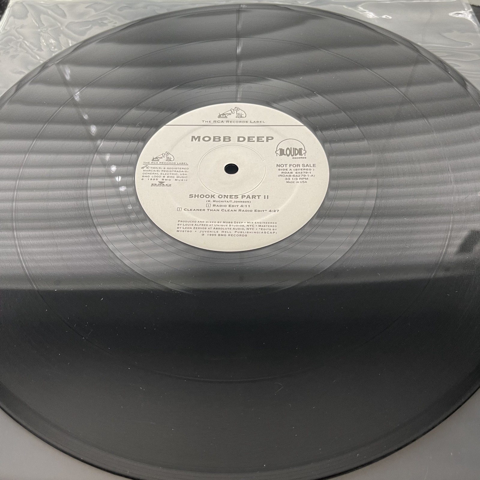 Mobb Deep – Shook Ones Part II OG 1995 Press 12\