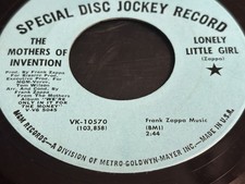 Verve The Mothers Of Invention Frank Zappa VK-10570  DJ 45rpm Never Played picture