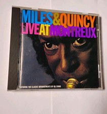Miles & Quincy Live at Montreux by Quincy Jones & Miles Davis CD picture