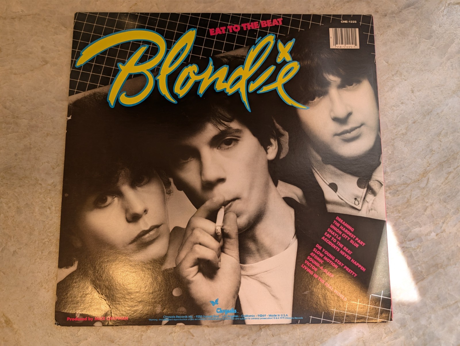 Blondie – Eat To The Beat (CHE-1225) 1979 1st US Pressing - EX/NM