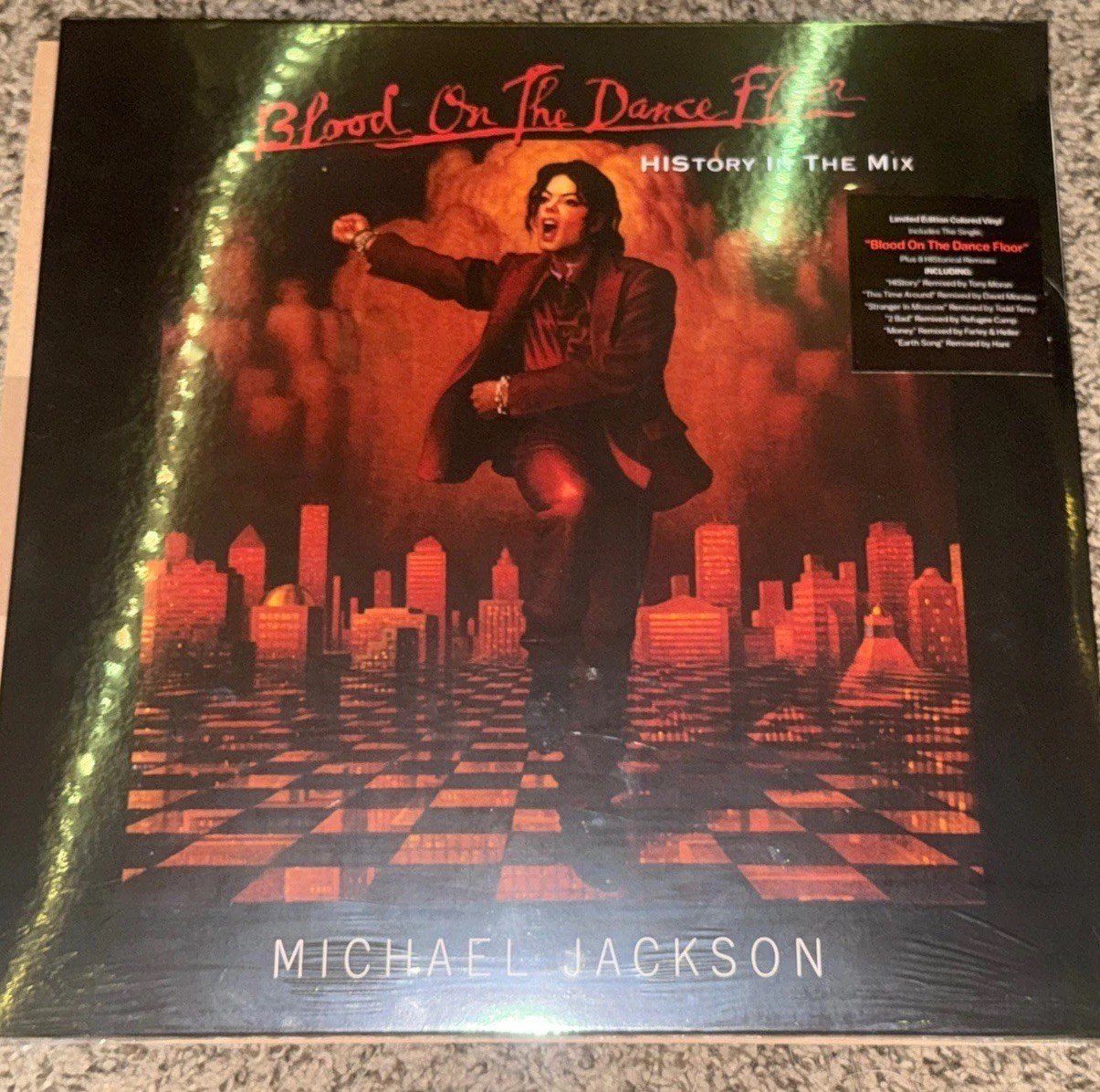 OFFERS  Michael Jackson Blood On The Dance Floor 12 Vinyl RE LP ORANGE G2U