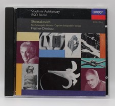 DIETRICH FISCHER-DIESKAU Shostakovich Michelangelo Verses Ashkenazy Classical CD picture