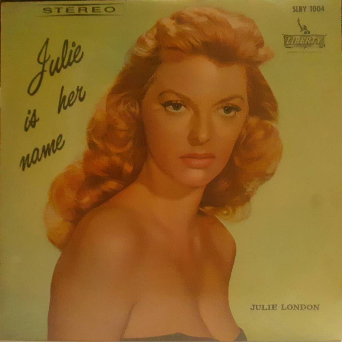 Japan LIBERTY LP First Edition Red Edition Julie London / Julie Is Her Name