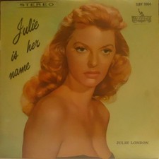 Japan LIBERTY LP First Edition Red Edition Julie London / Julie Is Her Name picture