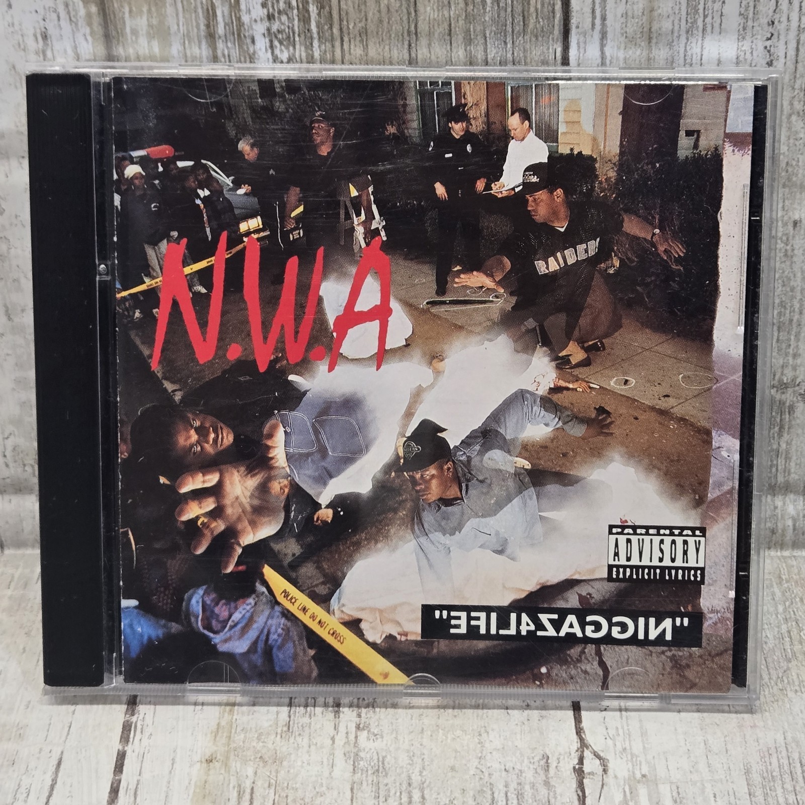 N.W.A. - EFIL4ZAGGIN 1991 Ruthless Records CD  