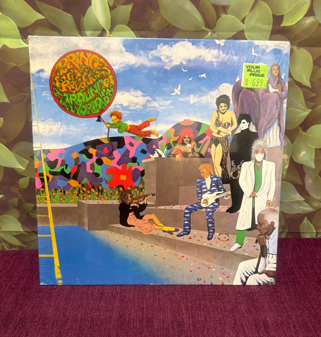 ORIGINAL SEALED PRINCE & THE REVOLUTION Around The World In A Day  Excellent