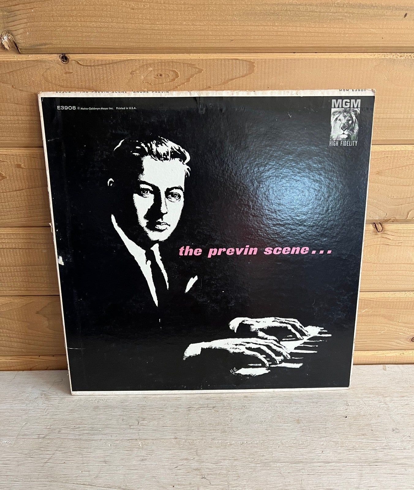 The Previn Scene Jazz Vinyl MGM Record LP 33 RPM 12\