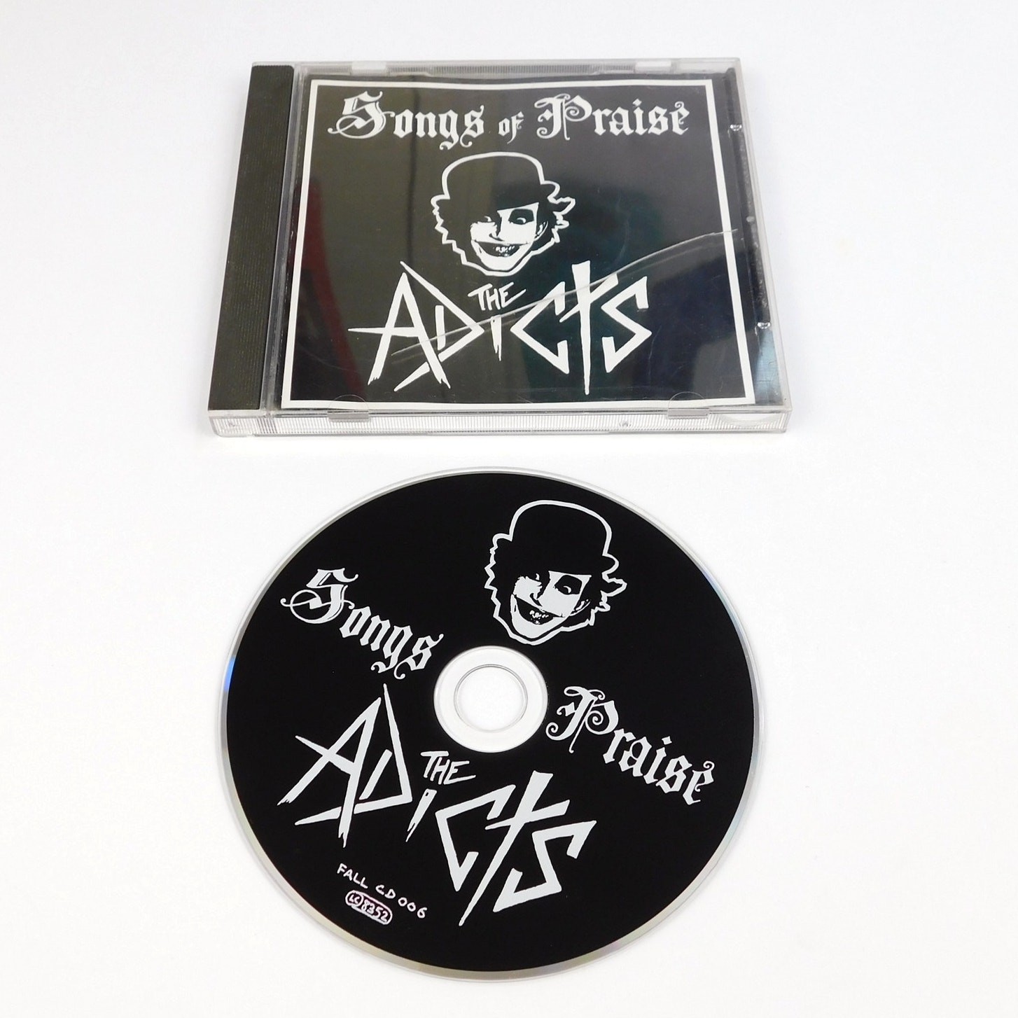 The Adicts Songs of Praise CD 1993 Fall Out FALL CD 006 UK Punk Rock