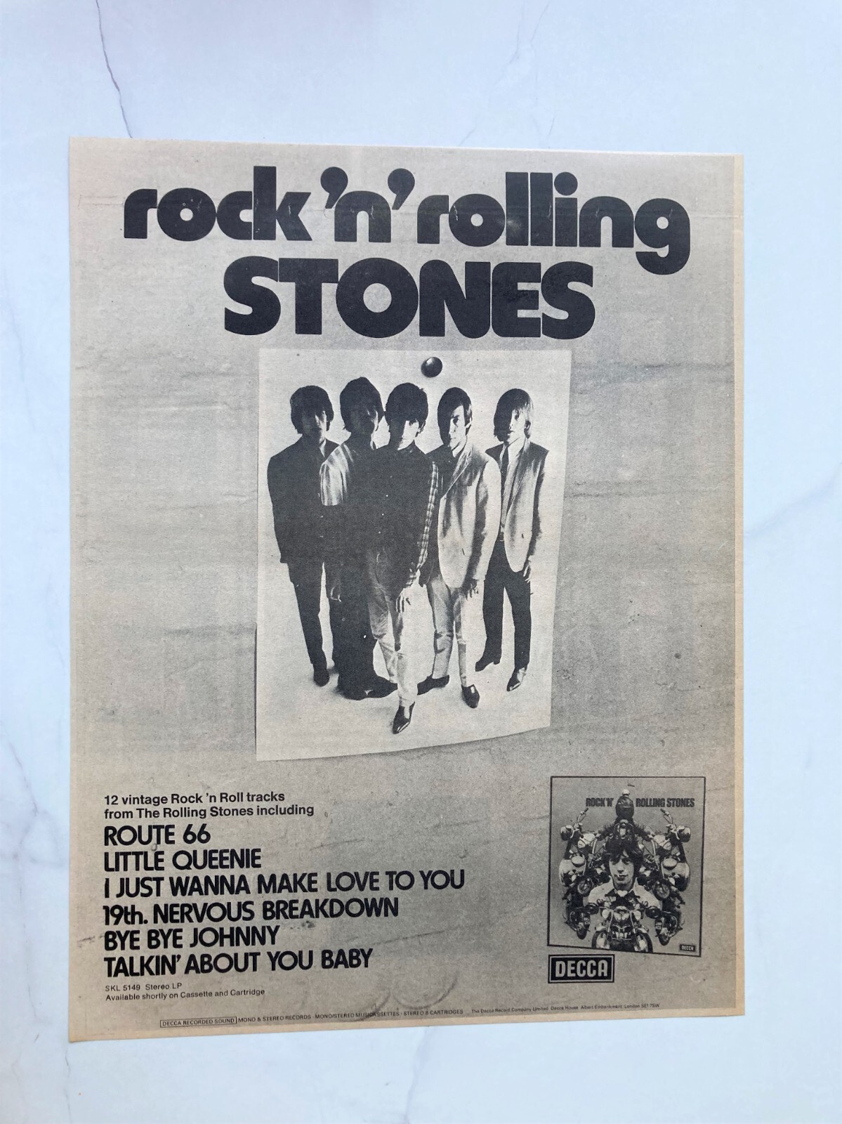 ROCK N ROLLING STONES ALBUM 12\