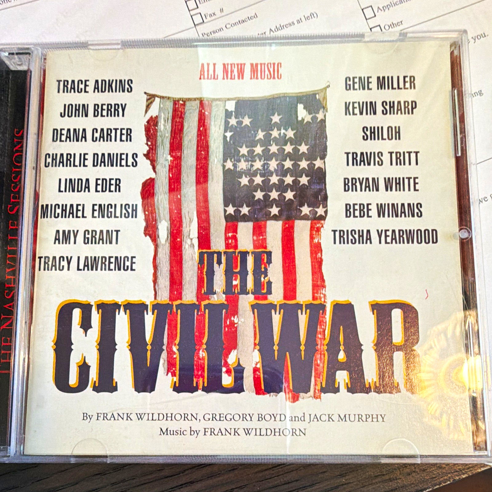 Atlantic The Civil War CD Album 1998 Stage & Screen 83090-2 Jewel Case HDCD