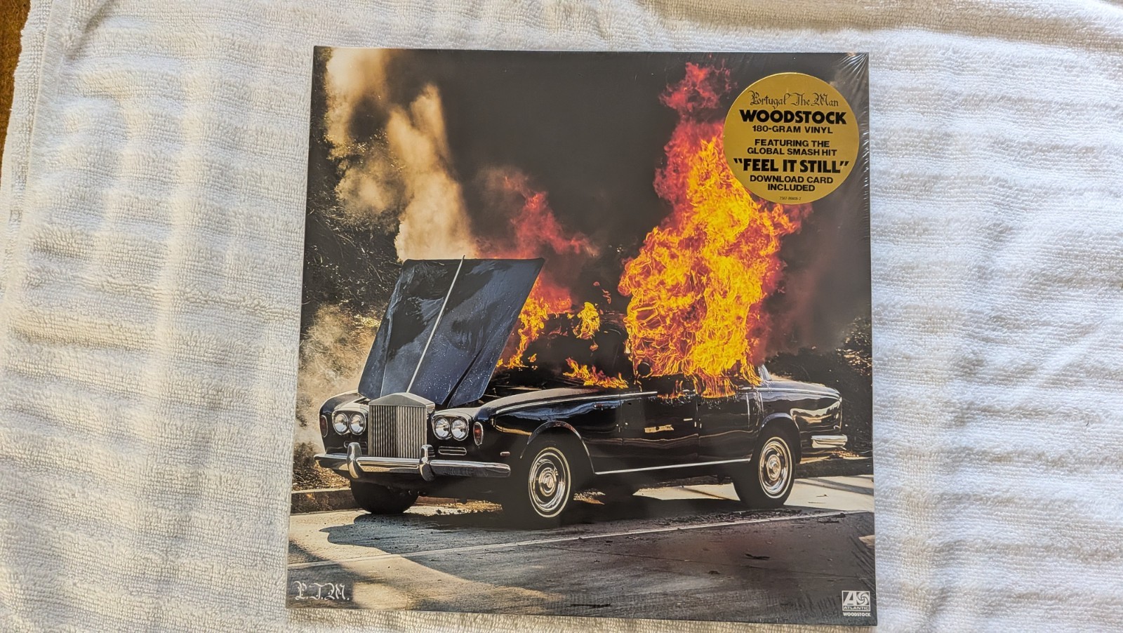 Portugal the Man Woodstock Black 180 gram edition LP with Download card Sealed