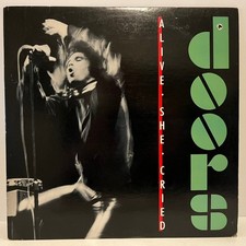 THE DOORS - Alive She Cried (w/Merch Insert) (1983) - 12