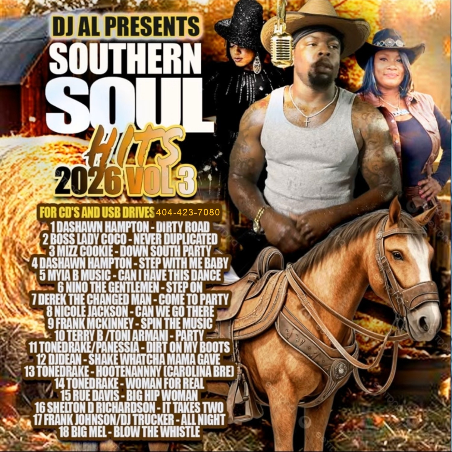 SOUTHERN SOUL HITS 2026: VOLUME 3 (BRAND NEW)