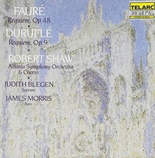 Faure: Requiem, Op 48  Durufle: Requiem, Op 9 - Audio CD - GOOD picture