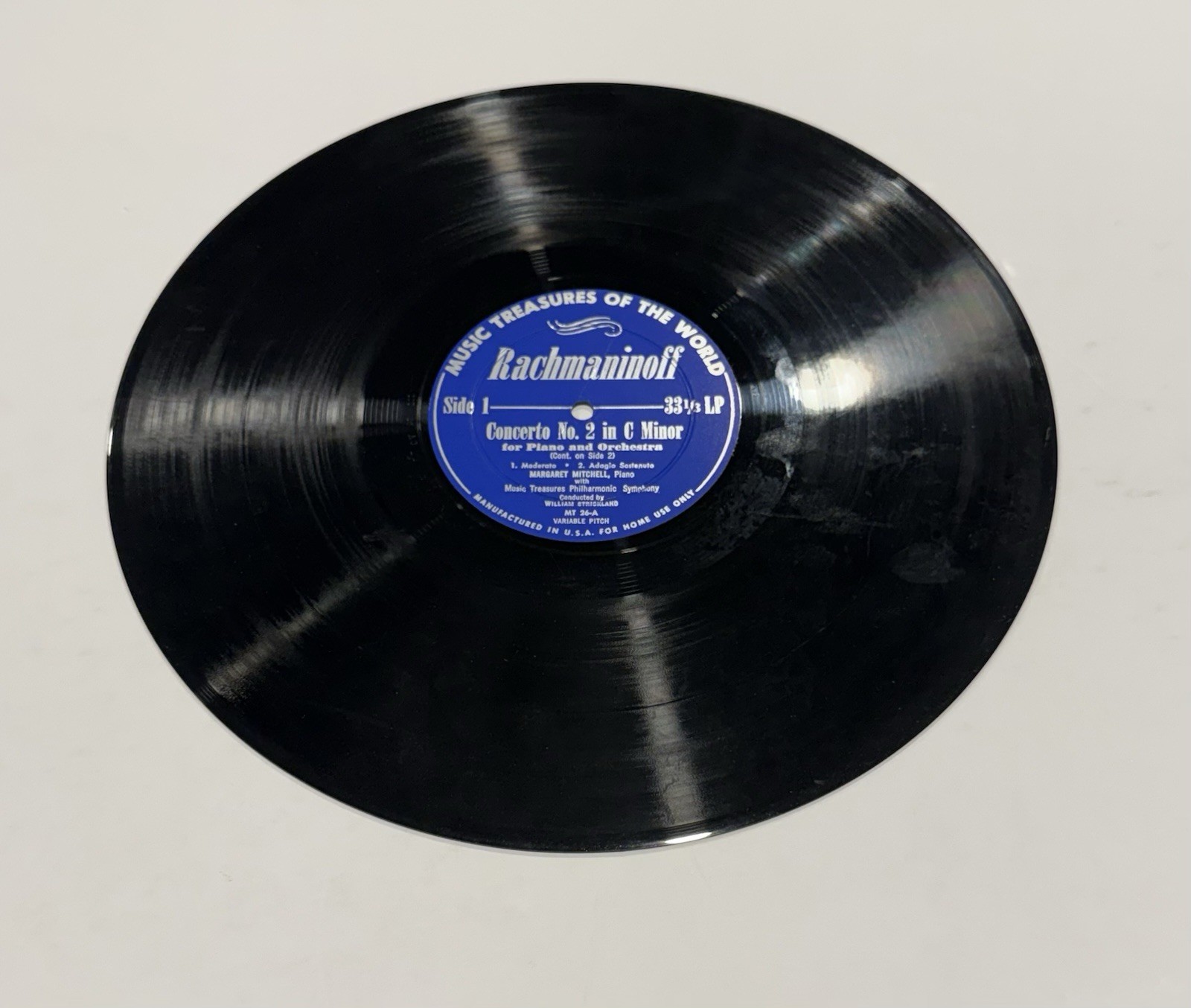 RACHMANINOFF, ENESCO, OTHERS - Various Songs /Vintage Music Vinyl Record