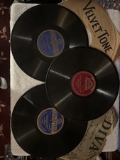 Vintage Collectable Vinyl Records. Made To Play On A Gramophone Or Victor 78 RPM picture