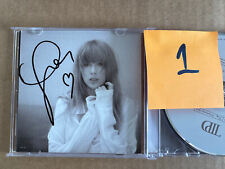 Taylor Swift The Tortured Poets Department CD With Hand Signed Photo Heart TTPD picture
