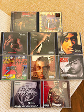 Rap/Hip-Hop CD Lot of 12 including the double disc albums. Must see Lot 2 PAC picture
