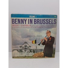 Benny Goodman Benny In Brussels Vol 1 Vinyl LP Columbia CL Jazz 1958 Rushing picture