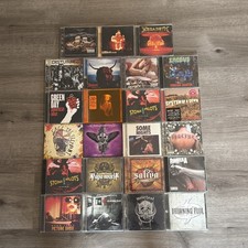 CD Lot 23 Albums 90's Y2K Rock & Metal Marilyn Manson Megadeth Pantera Slipknot picture