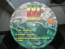 Massive Jointz #8 Promowax Vinyl Service Various Artists T.O.K., Sean Paul VINYL picture