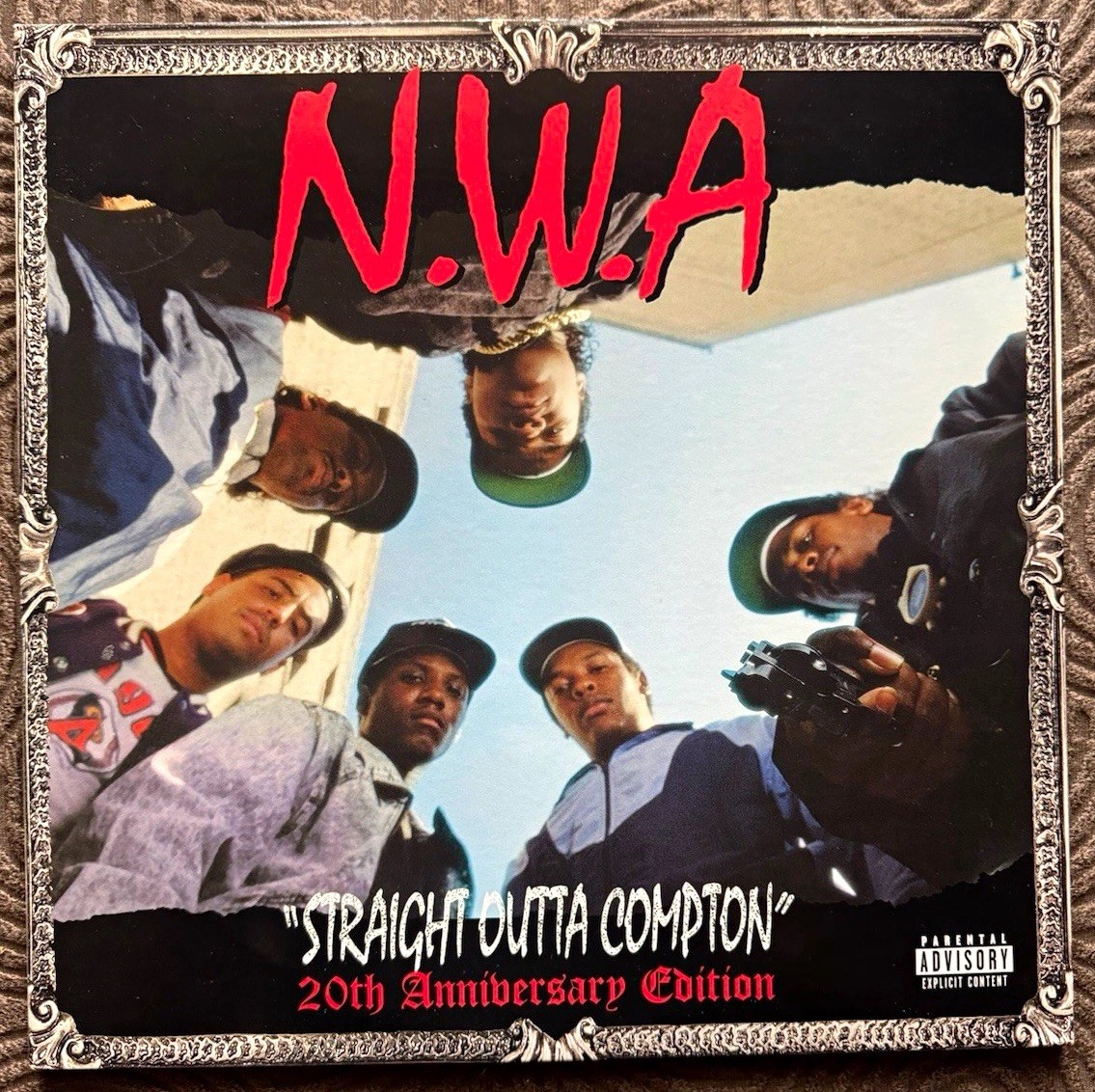 N.W.A Straight Outta Compton 20th Anniversary Edition 180 gram Vinyl NM
