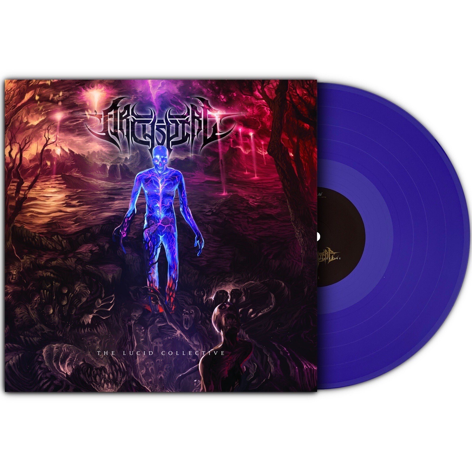 Archspire - The Lucid Collective LP Purple Vinyl NEW /500 TECH DEATH