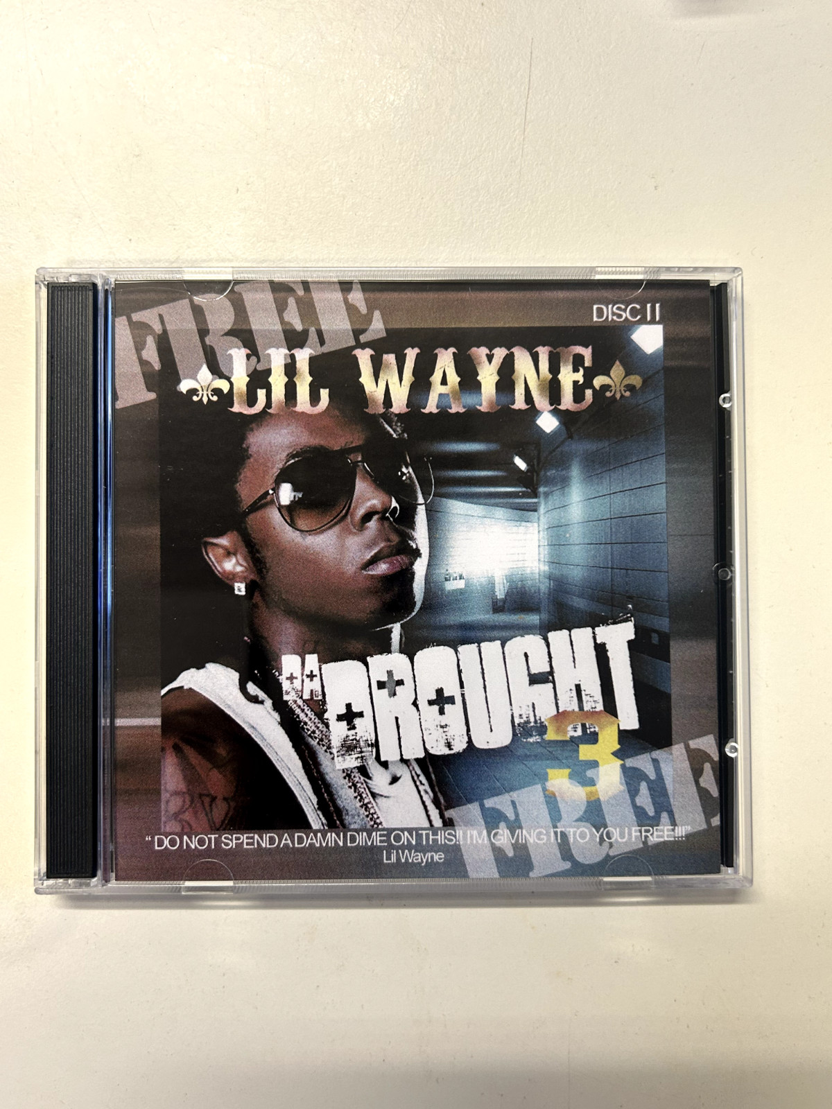 YOUNG MONEY LIL WAYNE DA DROUGHT 3 MIXTAPE 2 CD SET RARE