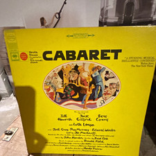 Columbia Masterworks Cabaret Original Broadway Cast Stereo Vinyl LP KOS 3040 picture