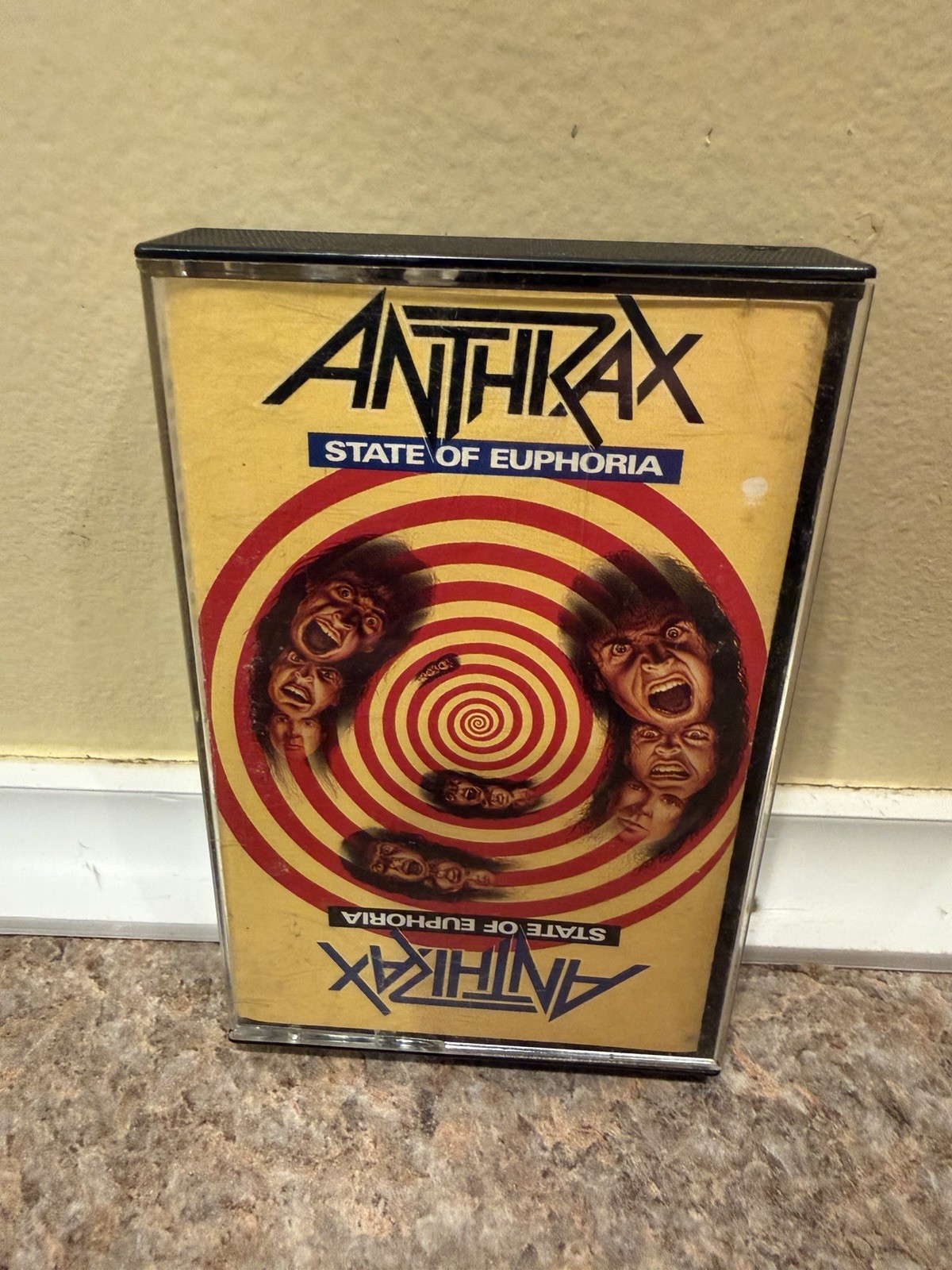 Anthrax State of Euphoria (Cassette,1988) Thrash Metal Antisocial