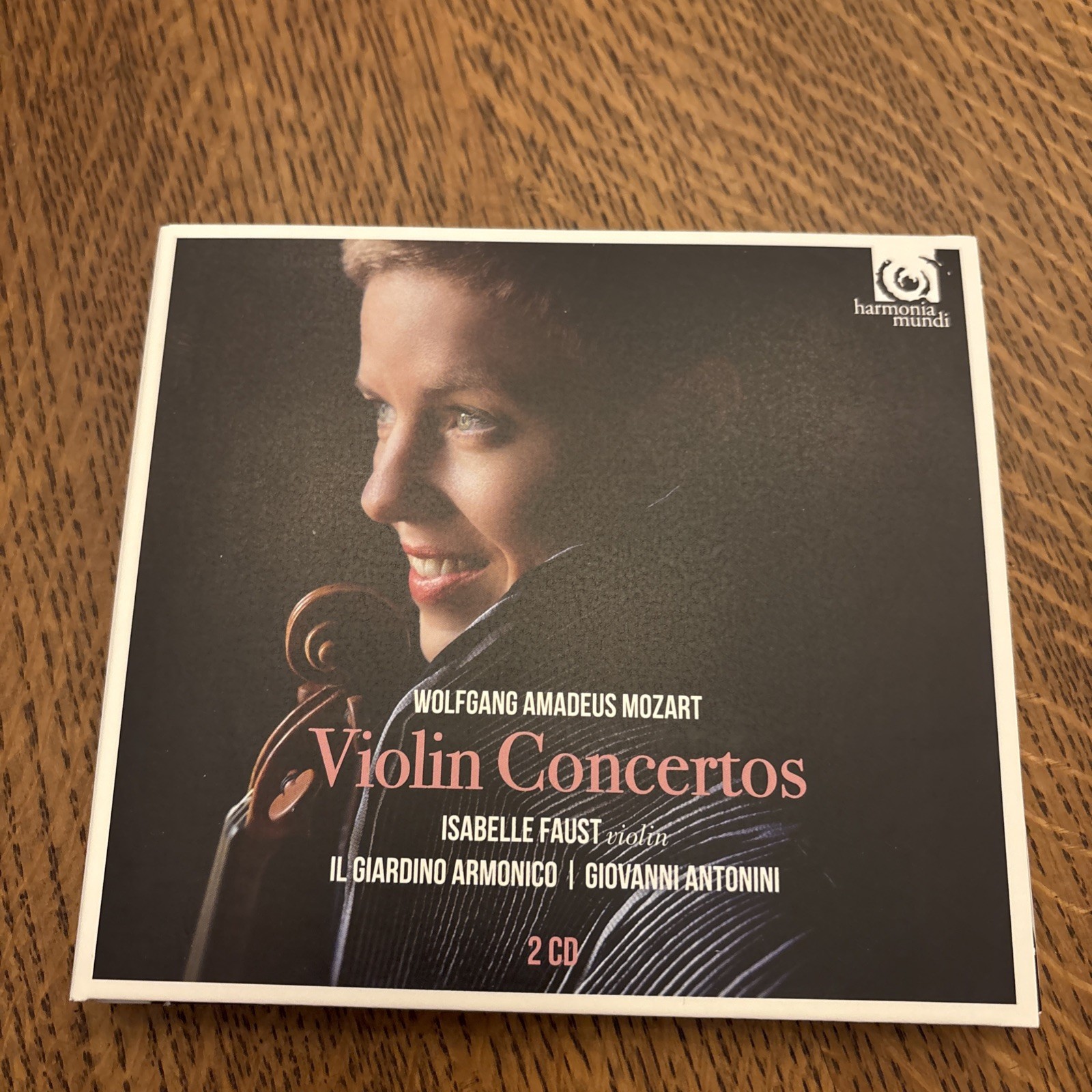ISABELLE FAUST Mozart Violin Concertos Complete 2 CD Classical CD Antonini Set