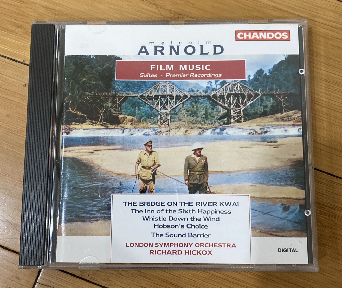 Film Music of Sir Malcolm Arnold CD Richard Hickox LSO Bridge On The River Kwai