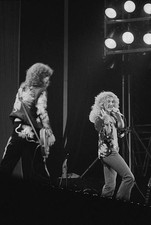 Jimmy Page Robert Plant Performing With British Heavy Rock Group L- Old Photo 1 picture
